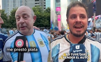 Argentinos se quedan sin dinero tras asistir a final del Mundial: “Compré el boleto con la tarjeta de mi vieja”