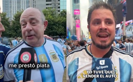 Argentinos se quedan sin dinero tras asistir a final del Mundial: “Compré el boleto con la tarjeta de mi vieja”