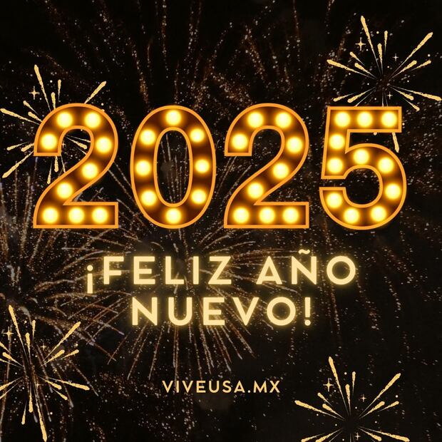 Año Nuevo 2025. Imagen: Canva.