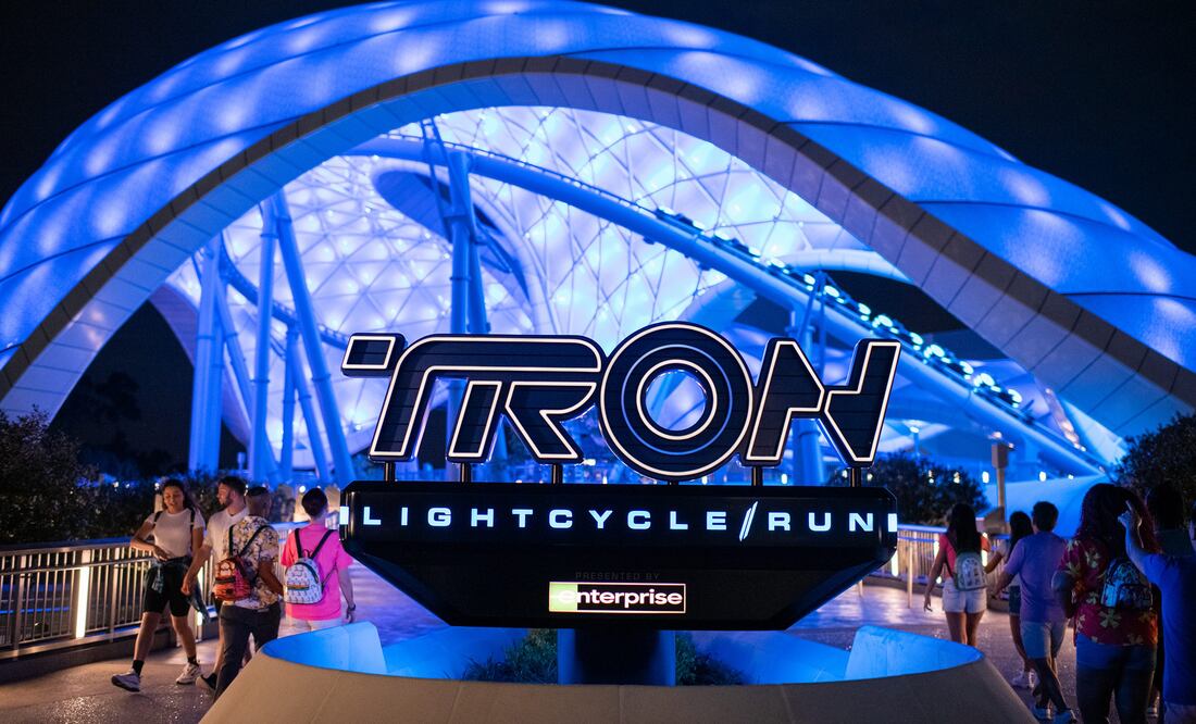 (Cortesía DISNEY) TRON Lightcycle / Run