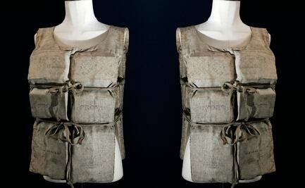 Increíble subasta: chaleco de pasajera del Titanic alcanza los 906 mil dólares