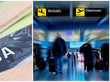 El proceso que debes seguir al llegar a EU en avión