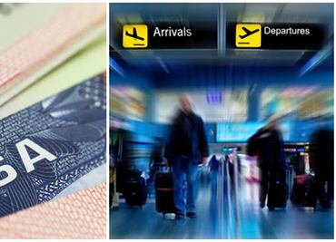 El proceso que debes seguir al llegar a EU en avión