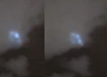 Captan supuesto ovni vigilando la costa de Tampico ante tormenta tropical 'Alberto'. VIDEO