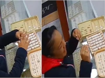 Increíble pero real: "Lady Ratona" se traga anillo para robarlo en joyería de Toluca. VIDEO
