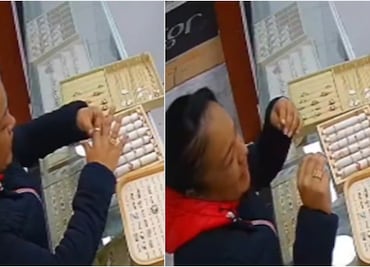 Increíble pero real: "Lady Ratona" se traga anillo para robarlo en joyería de Toluca. VIDEO