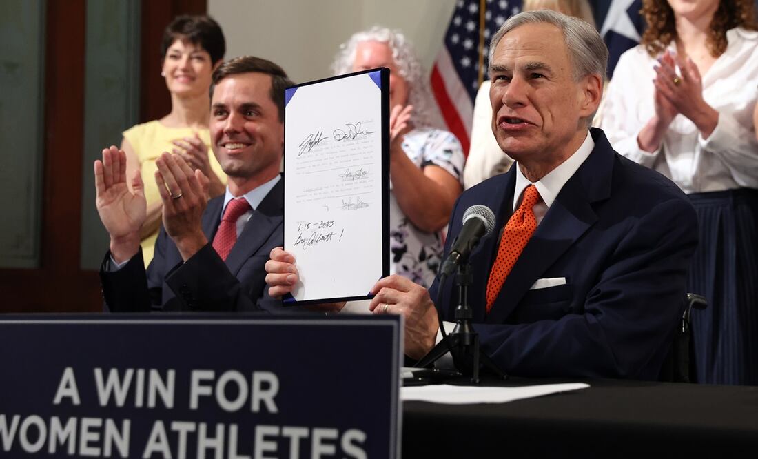 Polémica en Texas: Vetada la participación de universitarias trans en deportes de mujeres. Foto: EFE