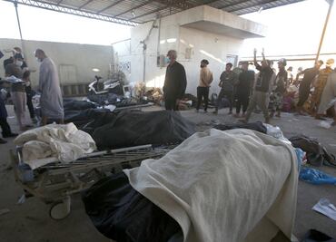 Suben a 92 los muertos por incendio en hospital para covid-19 en sur de Irak