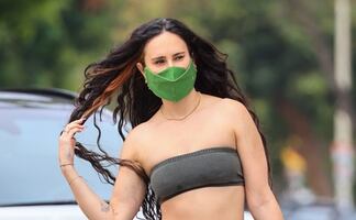 Hija de Demi Moore "enciende" Instagram con lencería de encaje