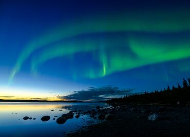 Qué ver y qué hacer en  Yellowknife, la "Capital Mundial de las Auroras Boreales"