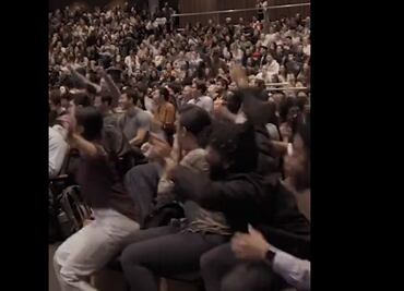 Escuela de medicina recibe histórica donación para clases gratis; reacción de alumnos se hace viral. VIDEO