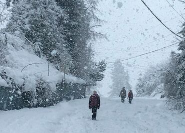 Fotos: Tormenta invernal provoca inusuales nevadas en Hawái