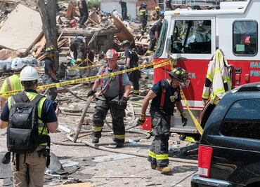 Explosión de gas en Baltimore deja un muerto y viviendas destruidas