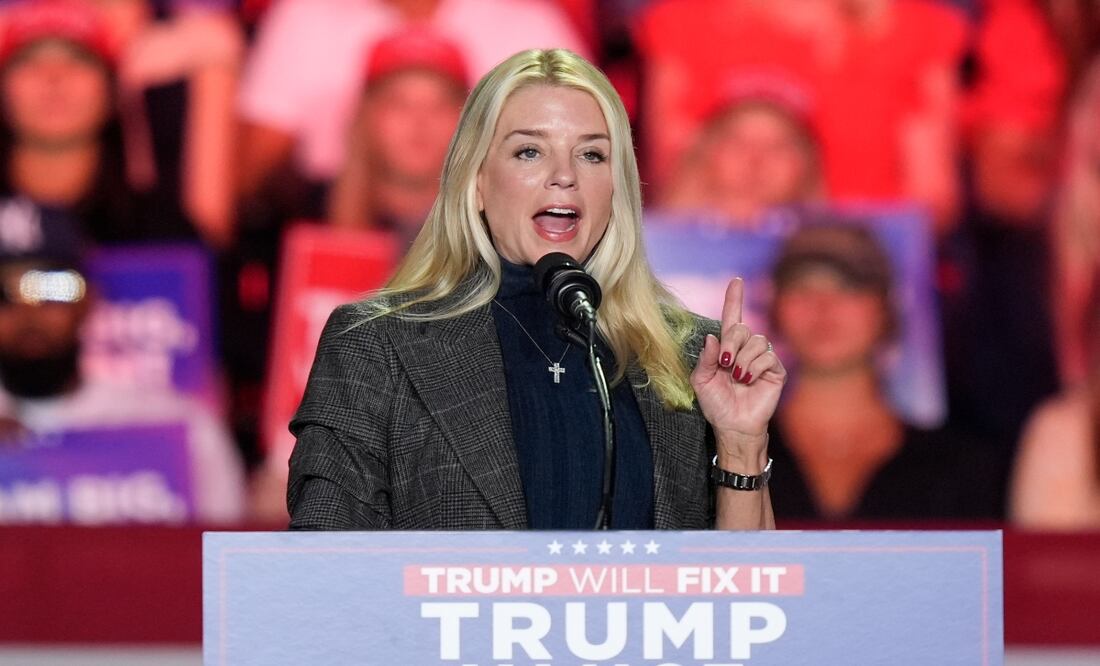 Trump elige a la exfiscal general de Florida, Pam Bondi, como sucesora de Matt Gaetz. Foto: AP