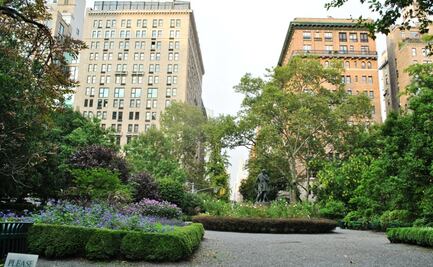 El exclusivo parque de Nueva York que sólo abre en Nochebuena