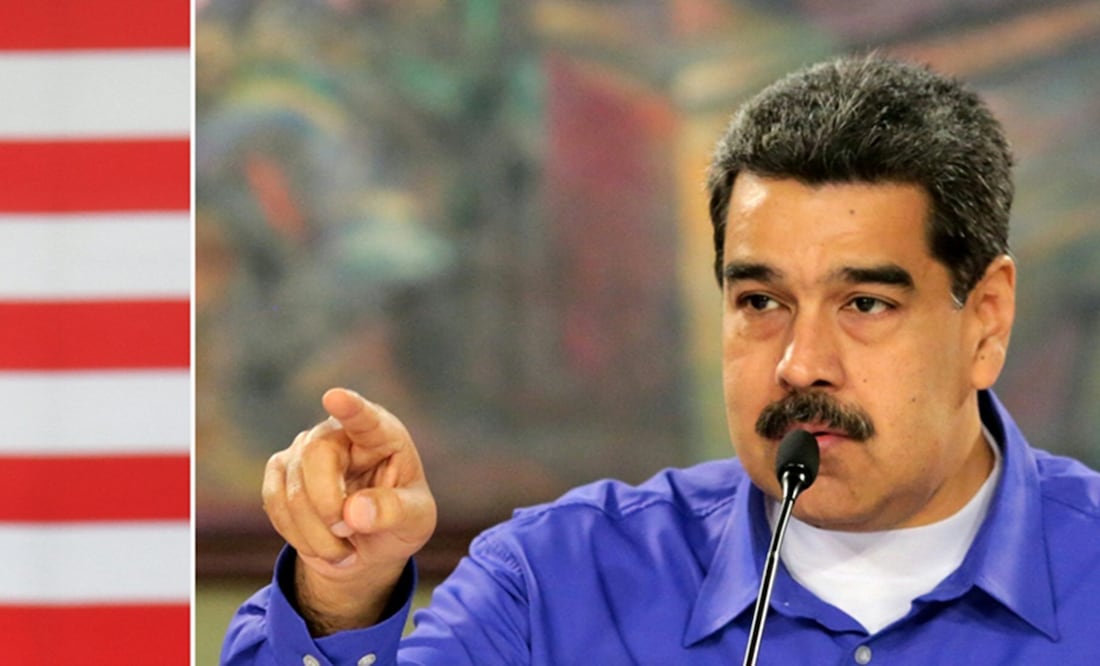 “EU se inventa una guerra contra Venezuela”, dice Maduro ante despliegue militar de Trump. Foto: Nicholas Kamm and HO / various sources / AFP
