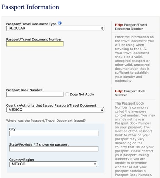 Datos que debes tener para llenar el formulario DS-160 de la visa de turista