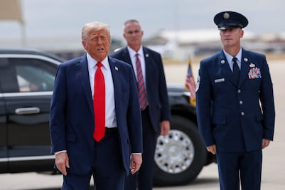 Trump encabeza homenaje a Charlie Kirk en Arizona tras su asesinato a tiros