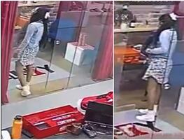 Roban tenis de 1.2 millones de pesos de tienda de lujo en Polanco. Ofrecen 100 mil pesos por información. VIDEO