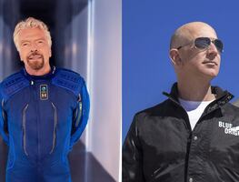 Richard Branson, el millonario que pretende llegar al espacio antes que Jeff Bezos