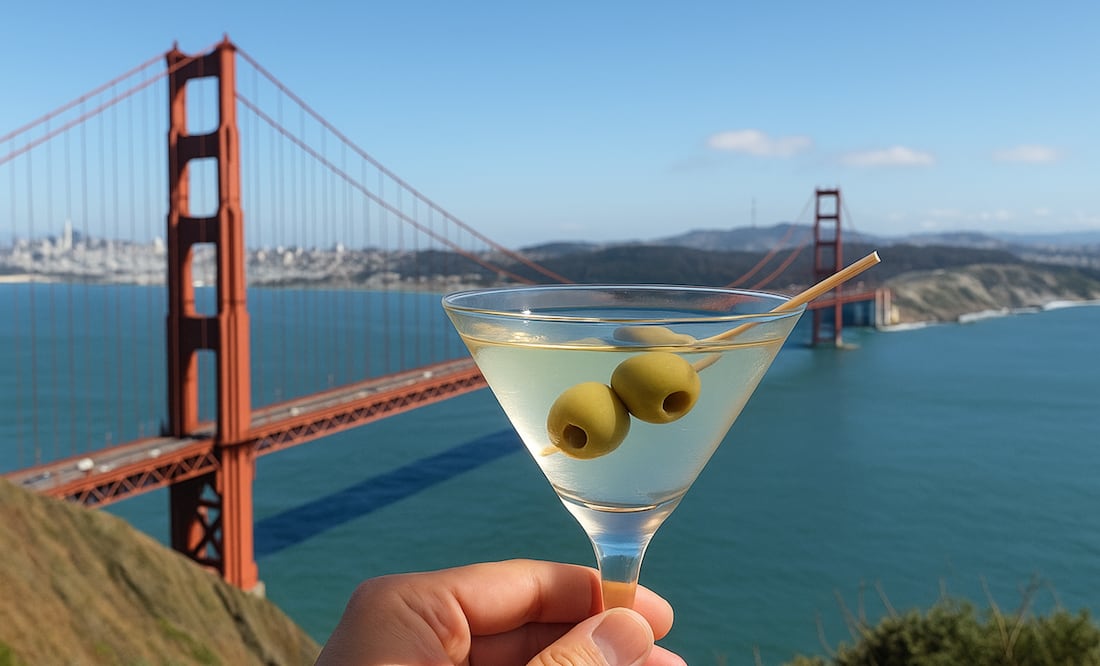 San Francisco/ Martinis. Foto: ChatGPT
