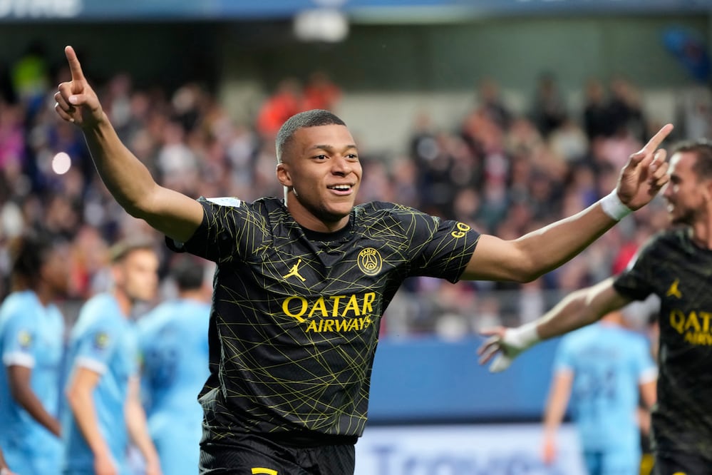 ¿Querían secuestrar a Mbappé? Francia investiga una organización criminal con 25 posibles víctimas. (AP Foto/Lewis Joly)
