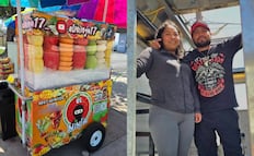 Mexicanos conquistan TikTok desde California con su carrito de frutas y cumplen el Sueño Americano