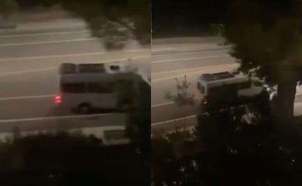 Captan a mujer pidiendo ayuda desde camioneta en un posible secuestro