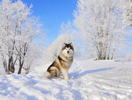 6 razas de perros que aman el clima frío. ¡Fueron criadas para soportar bajas temperaturas!