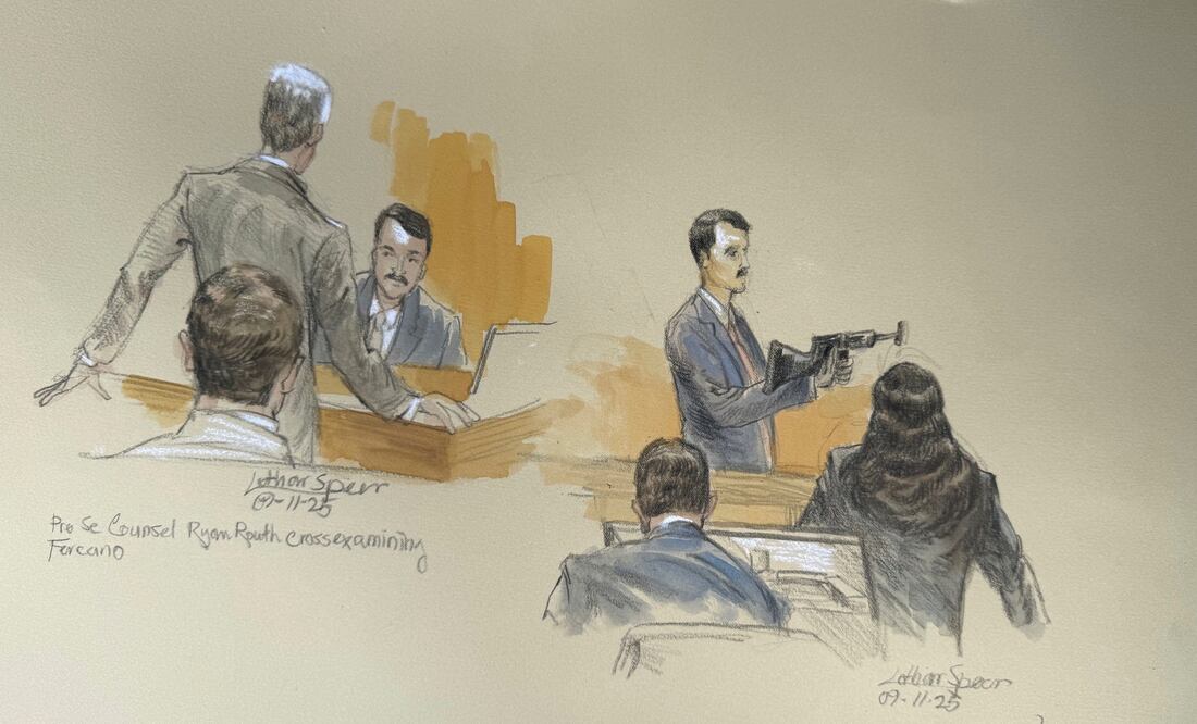 Hombre que intentó asesinar a Trump en su club de golf concluye su defensa en silencio. Foto: AP