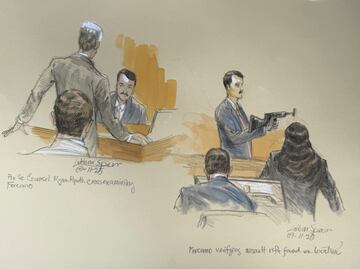 Hombre que intentó asesinar a Trump en su club de golf concluye su defensa en silencio