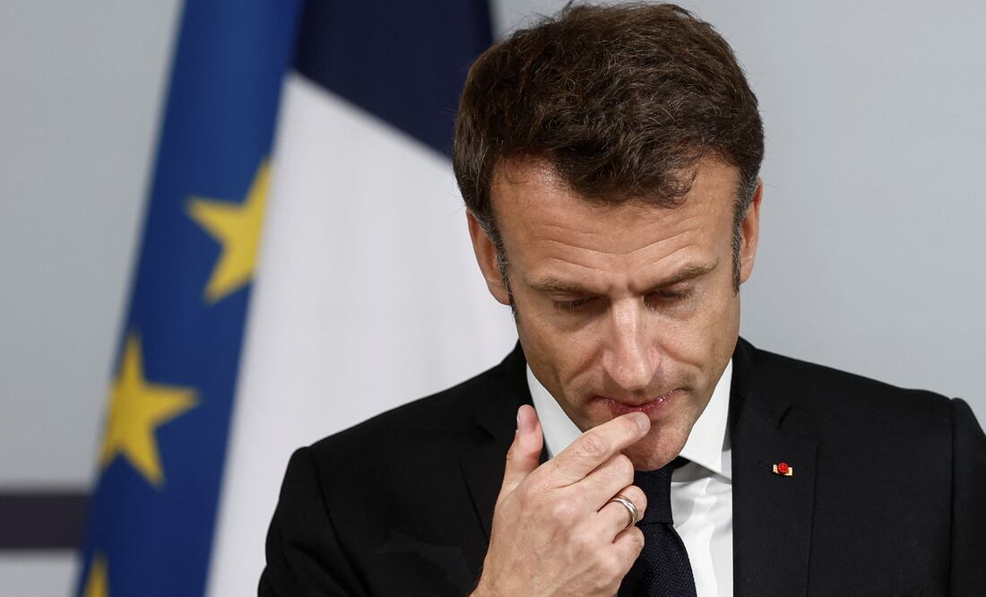 Emmanuel Macron expresa “indignación” por rehenes muertos en Gaza; pide alto a la guerra. Foto EFE