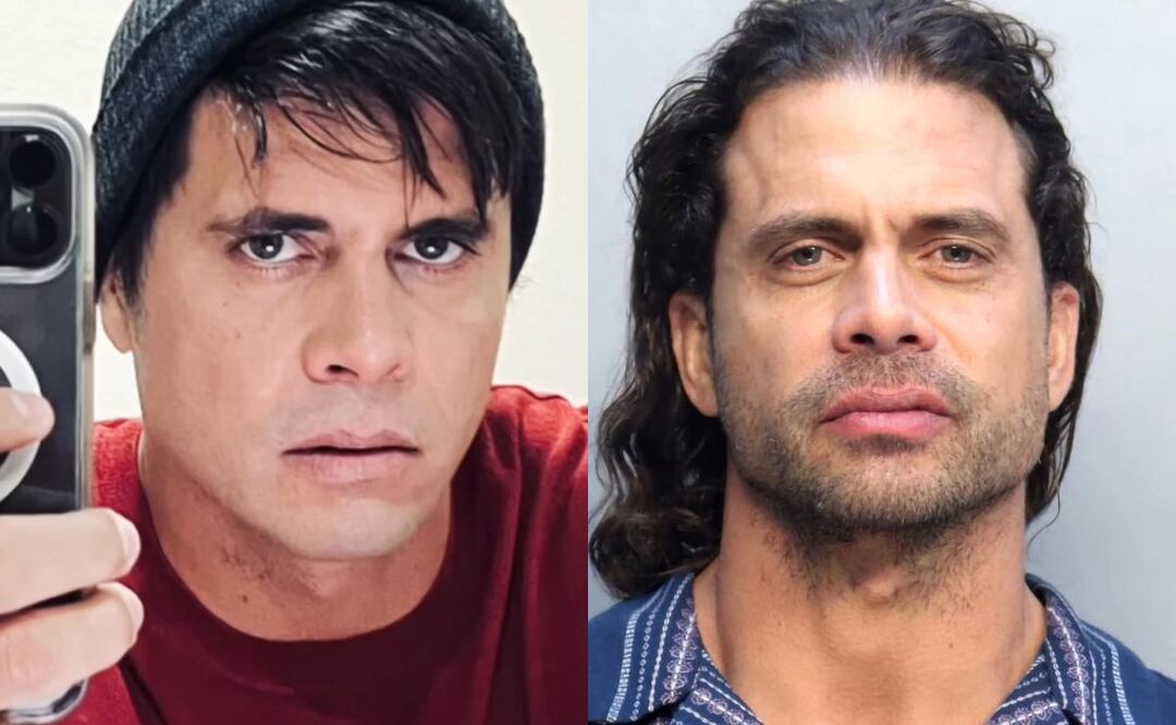 ¿Por qué arrestaron al actor Pedro Moreno en Estados Unidos? Esposa aclara los hechos | Fotos: EFE / Miami-Dade (MDCR) // Instagram: @tv_pedromoreno