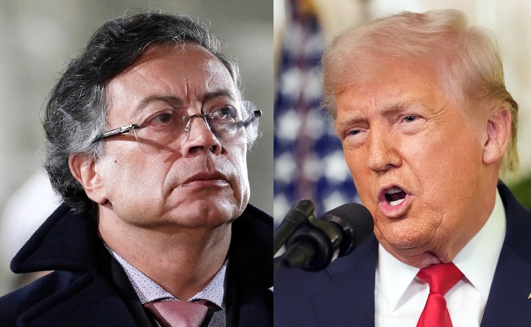 Trump anuncia que se reunirá con Petro próximamente tras dialogar por primera vez en llamada telefónica. Foto: EFE/ Doug Mills / Pool / Carlos Ortega ARCHIVO