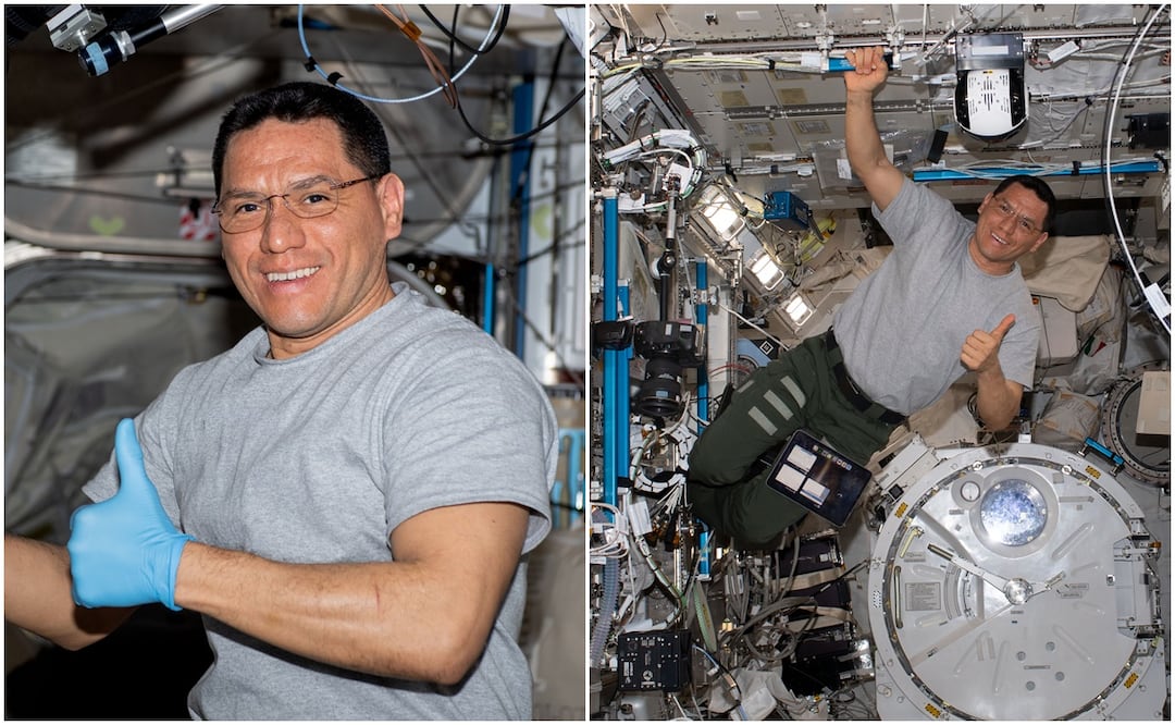 Frank Rubio marca récord de estadía en el espacio para un astronauta de la NASA. Foto: EFE