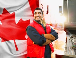 Canadá tiene trabajo para conductor de camiones mexicano con primaria; sin francés ni inglés