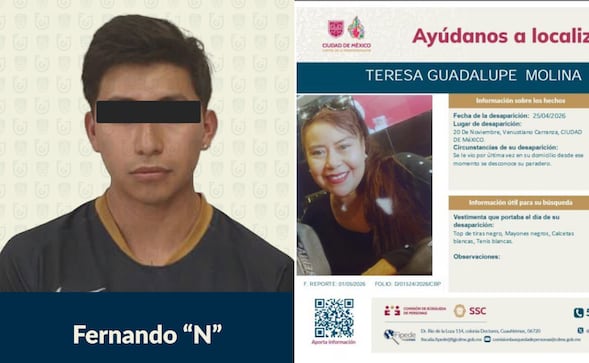 “Me gritó mi mamá y se enojó”: filtran mensajes de Fernando Yael ‘N’ tras desaparición de su madre,  Teresa Guadalupe