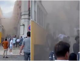 Tragedia en Lisboa: descarrila funicular turístico y deja al menos 20 víctimas. VIDEO