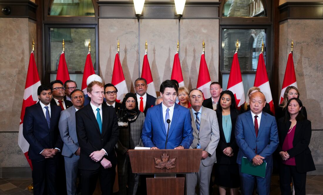 Trudeau asegura que no dimitirá y se presentará a la reelección en las próxima elecciones. (Sean Kilpatrick/The Canadian Press via AP)