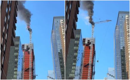 Dramático colapso de grúa en Nueva York: Impacta en rascacielos y provoca lluvia de escombros (VIDEO)