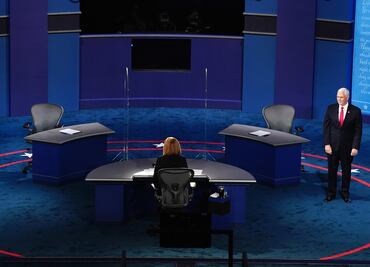 Cortés "debate de los vicepresidentes" contrasta con el caótico Trump-Biden