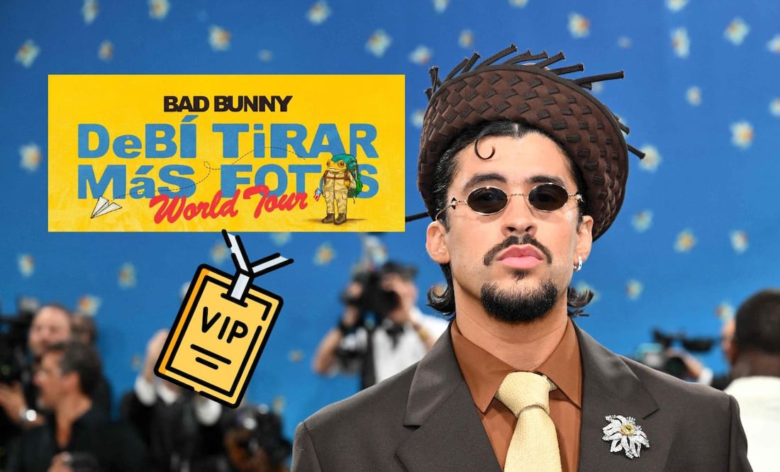 Bad Bunny en CDMX: ¿Qué incluye el boleto VIP de 27 mil pesos en el Estadio GNP? | Foto: Evan Agostini/Invision/AP)