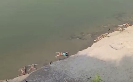 Covid. Hallan cadáveres en el río Ganges en India