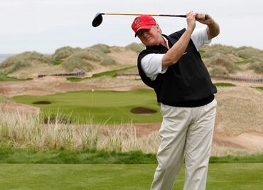 Señalan que Club de Golf de Trump taló árboles sin permiso