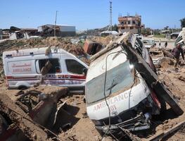 Ejército israelí admite ataque por error a edificio de la Cruz Roja en Gaza