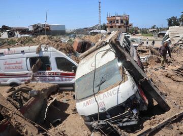 Ejército israelí admite ataque por error a edificio de la Cruz Roja en Gaza