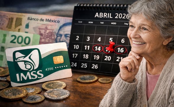 Pensión IMSS 2026: revelan fecha EXACTA del pago de abril y si se adelanta por Semana Santa 