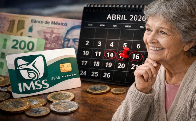 Pensión IMSS 2026: revelan fecha EXACTA del pago de abril y si se adelanta por Semana Santa 