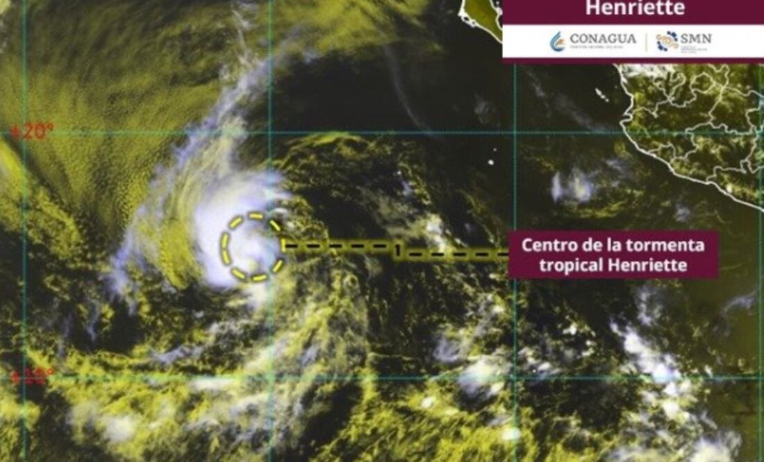 ¡Alerta meteorológica! Se forman dos tormentas tropicales al mismo tiempo en el Pacífico y Atlántico. Foto @conagua_clima