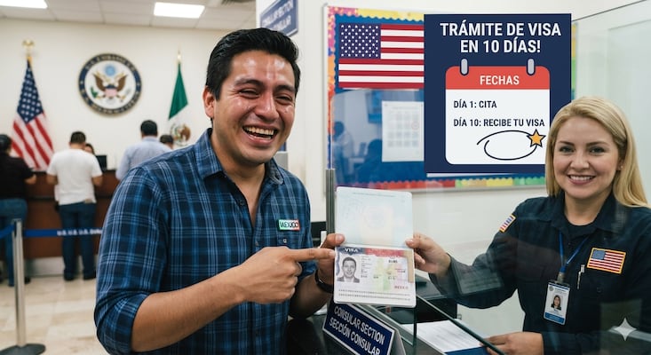 ¿Visa en solo 10 días? Estados Unidos probará citas exprés y cobrará 750 dólares por acelerar el trámite